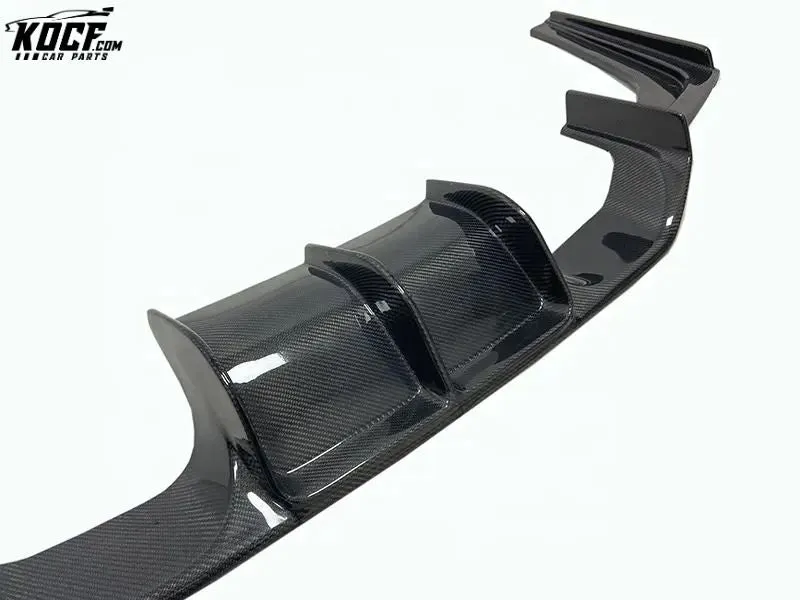 1-pc Style Vrs Type Carbon Fiber Rear Bumper Diffuser Lip Spoiler For BMW F80 F82 F83 M3 M4 15-18