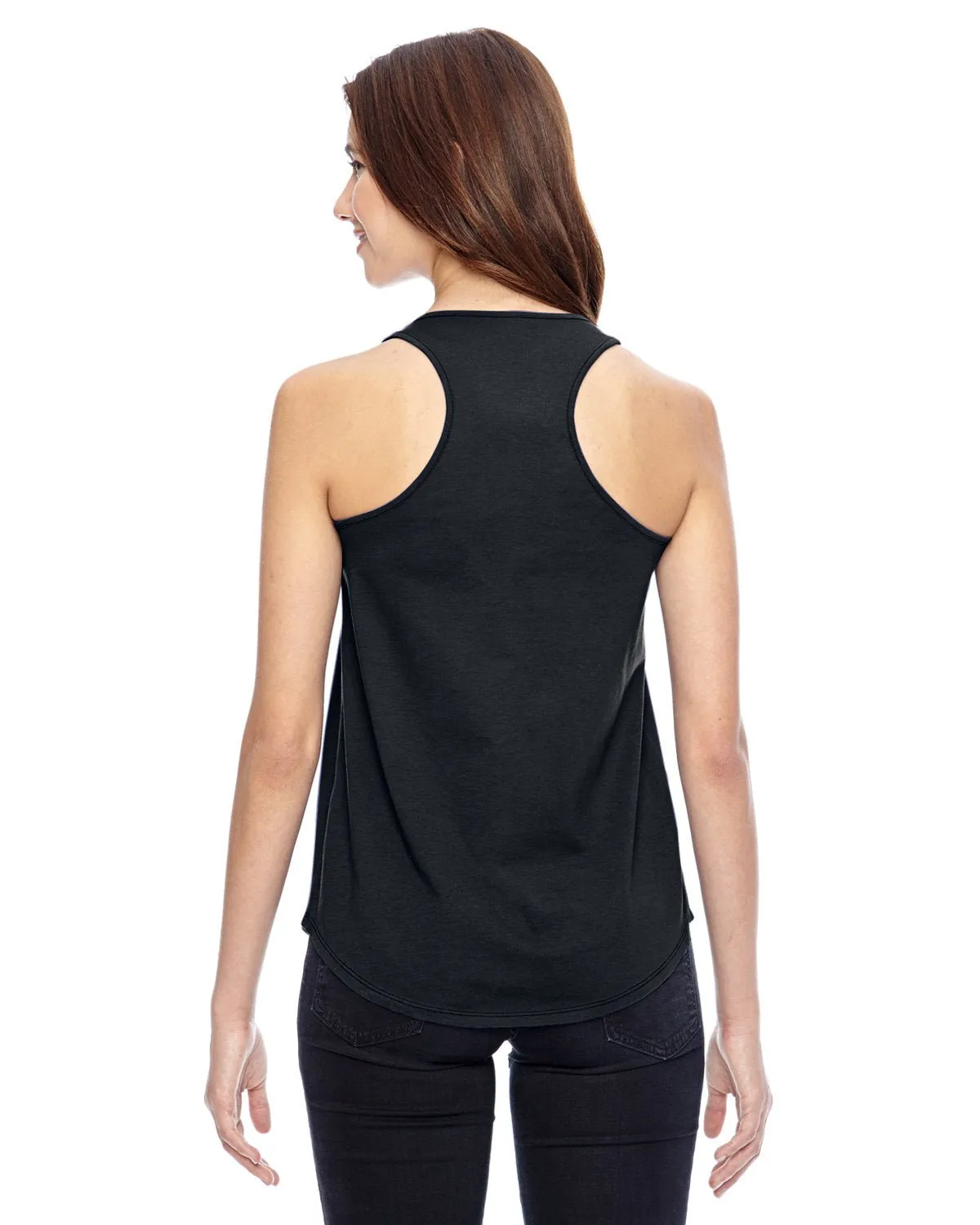 Alternative 04031C1 Ladies' Shirttail Satin Jersey Tank