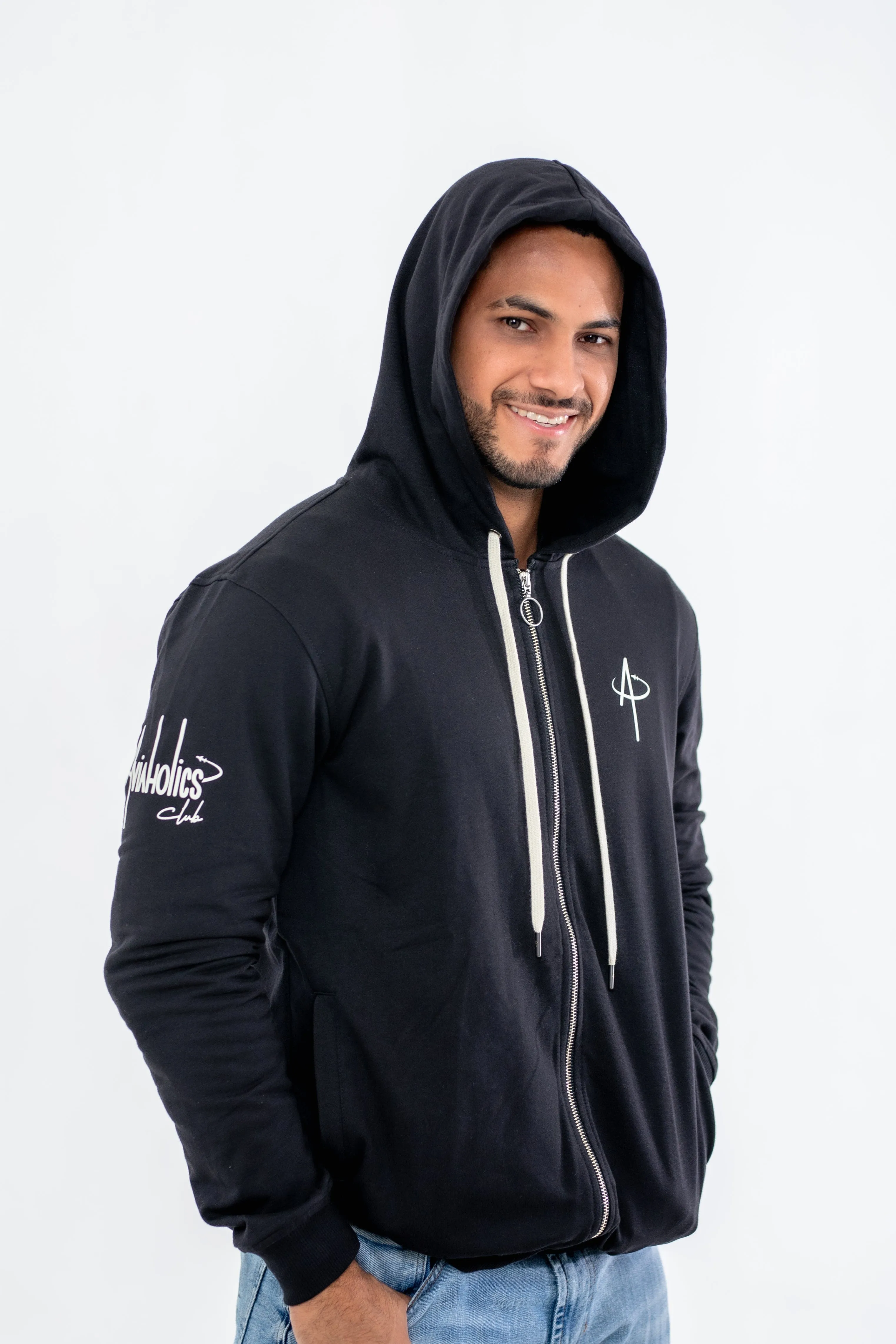 Aviaholics Travel Hoodie Black Size S