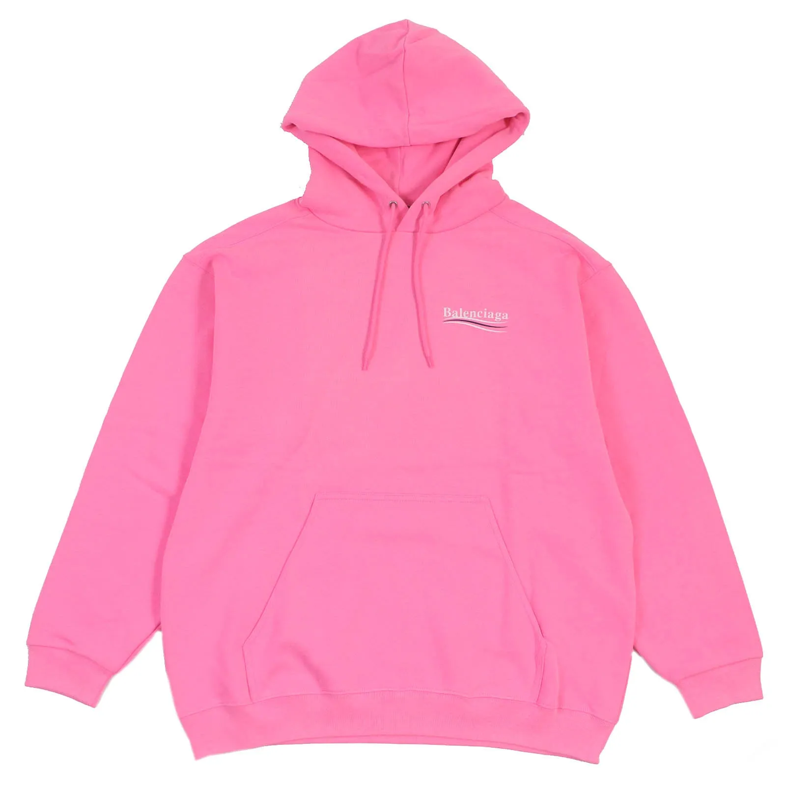 Balenciaga Cotton Logo Oversized Hoodie M