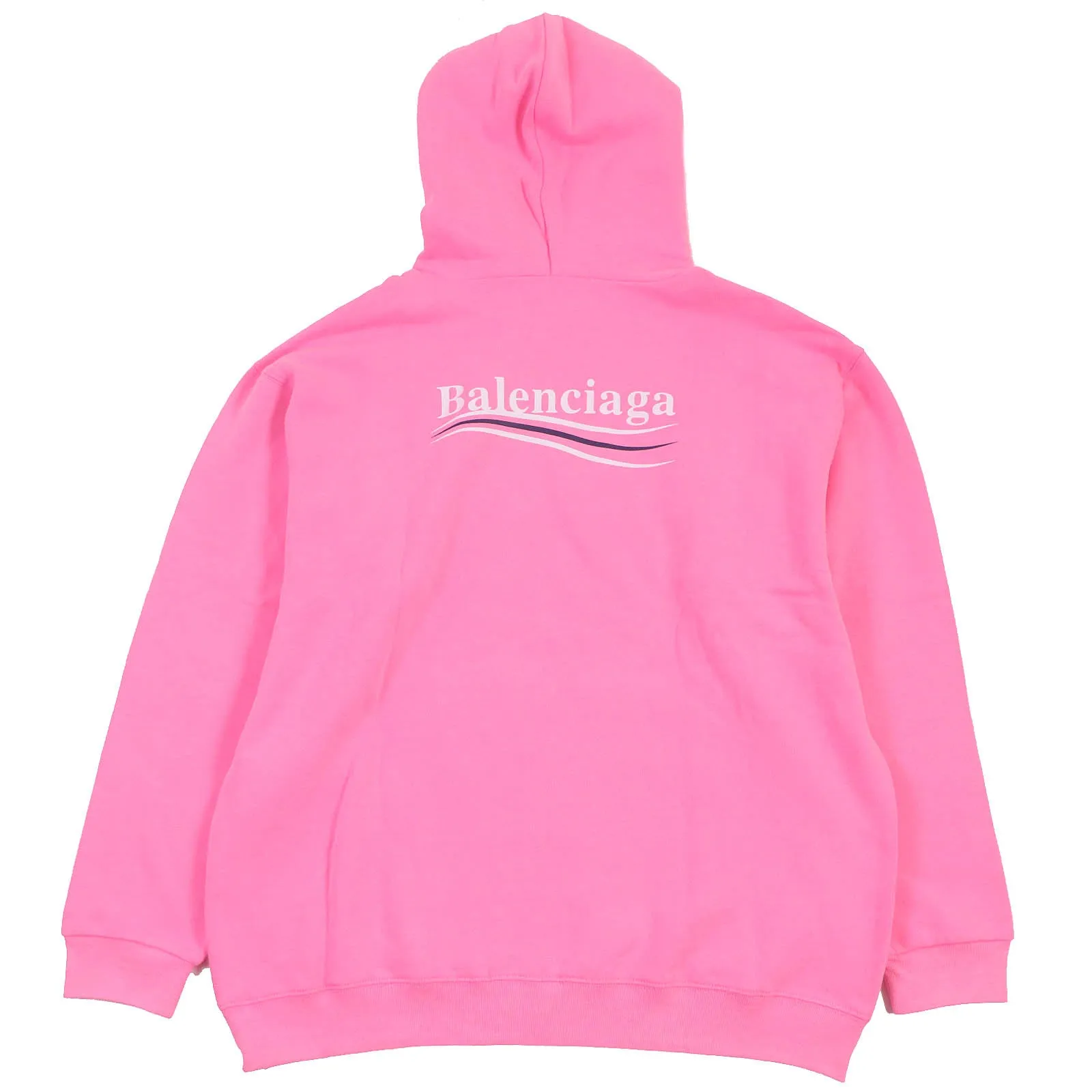 Balenciaga Cotton Logo Oversized Hoodie M