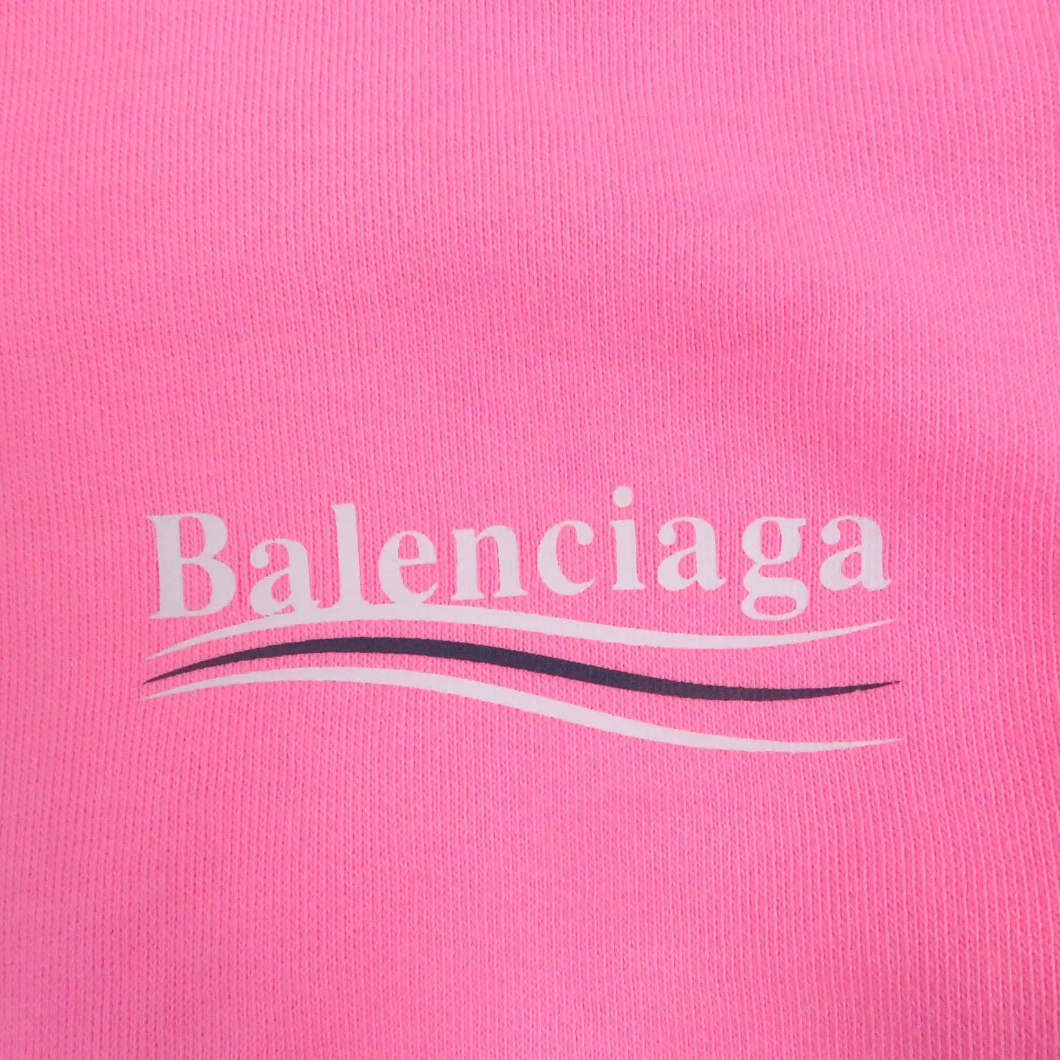 Balenciaga Cotton Logo Oversized Hoodie M