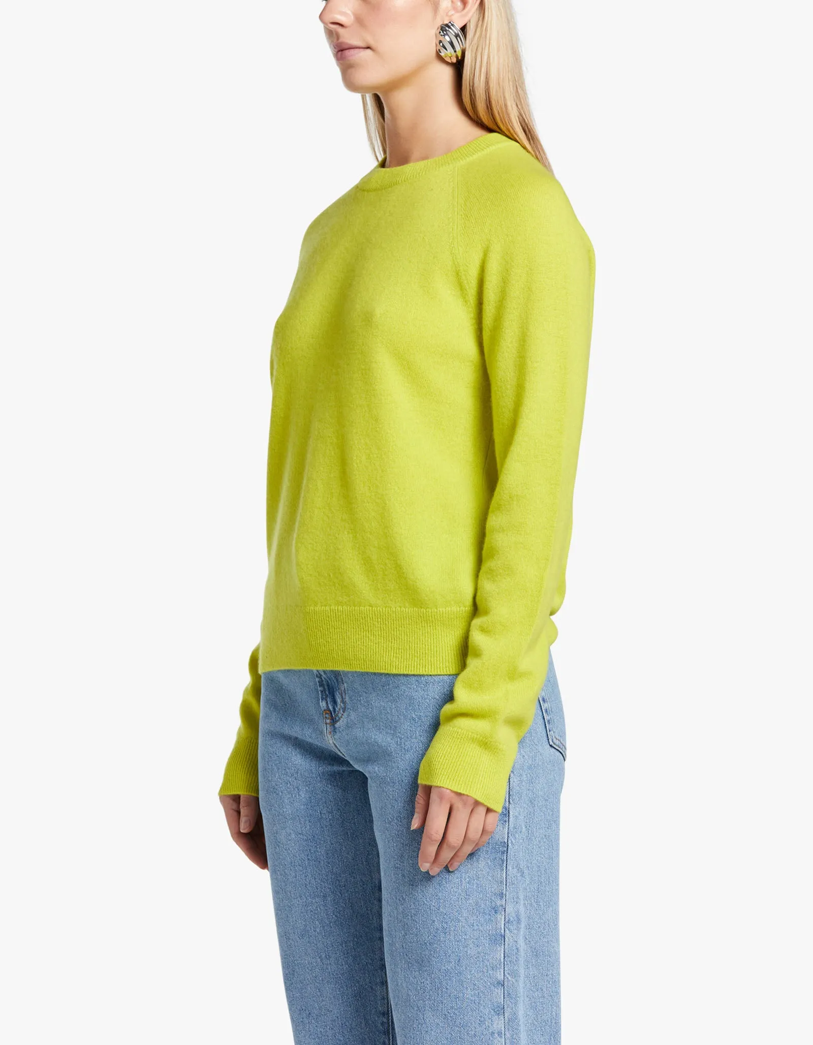 Boston O Neck Cashmere Knit 6304 - Fragile Sprout