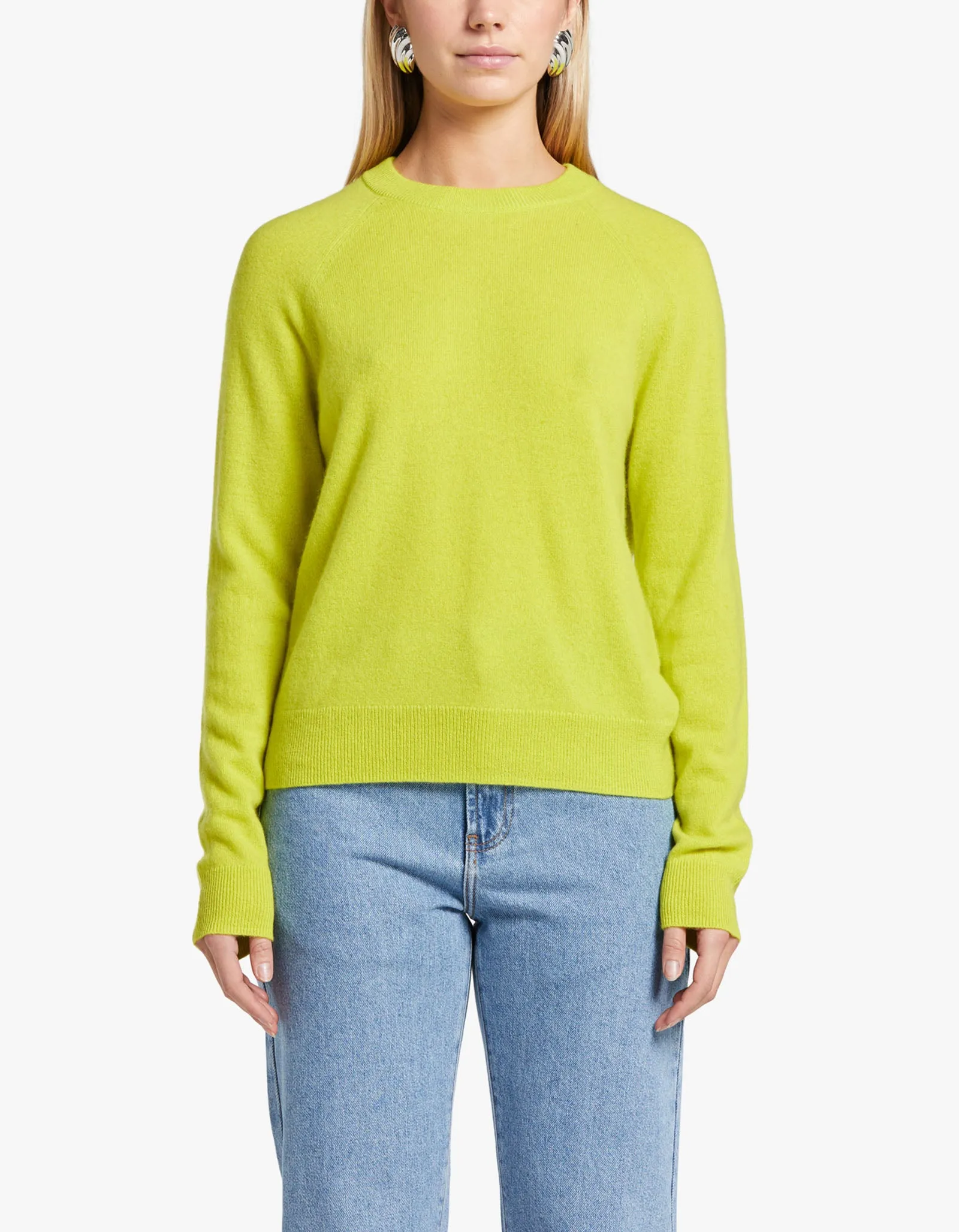 Boston O Neck Cashmere Knit 6304 - Fragile Sprout