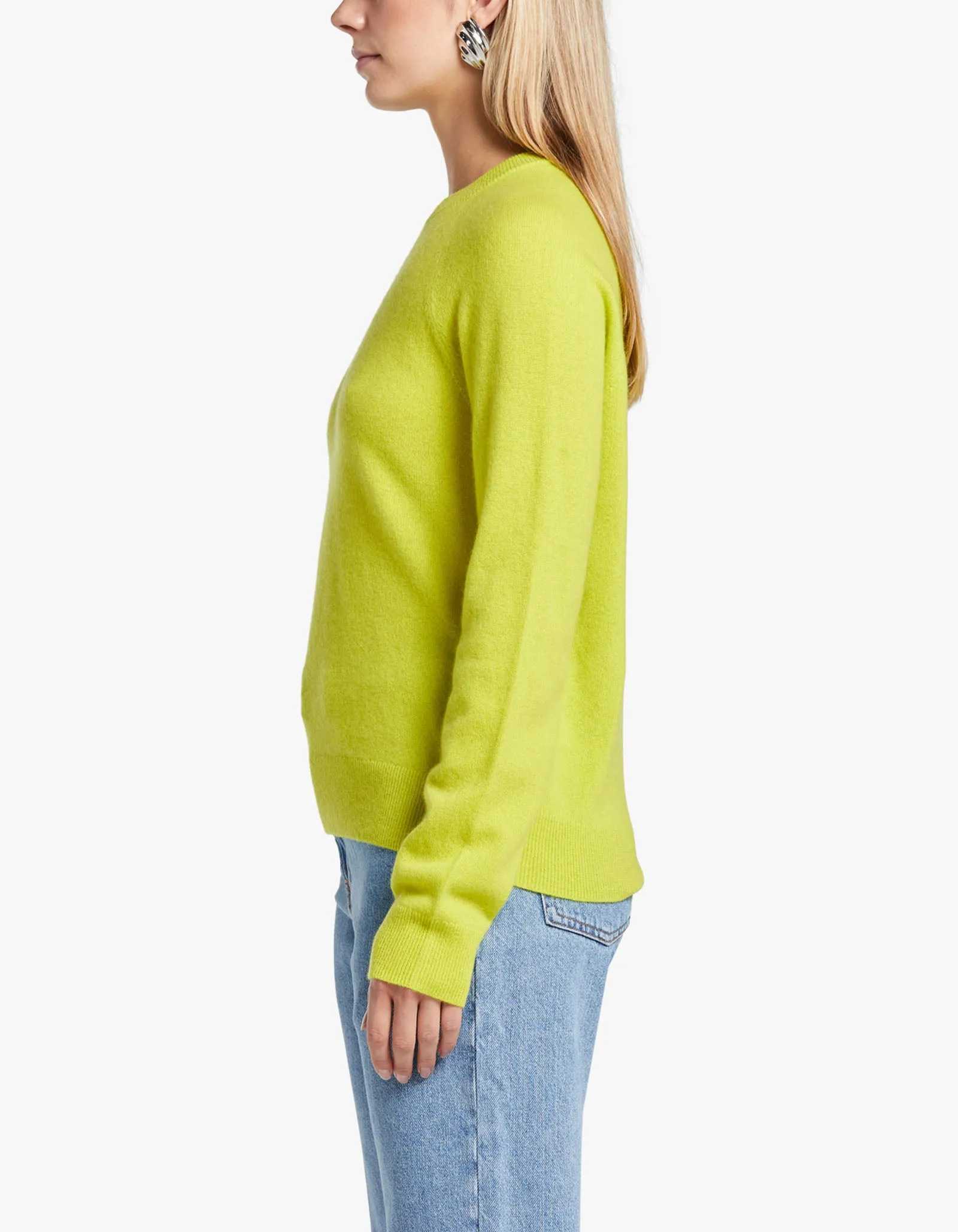 Boston O Neck Cashmere Knit 6304 - Fragile Sprout