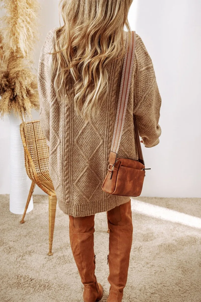 Cassidy Knit Loose Fit Sweater Dress