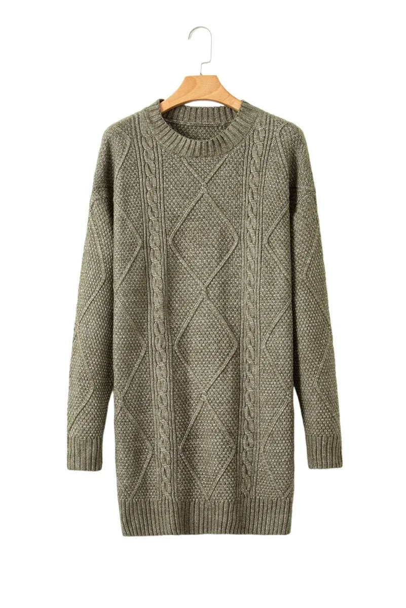 Cassidy Knit Loose Fit Sweater Dress