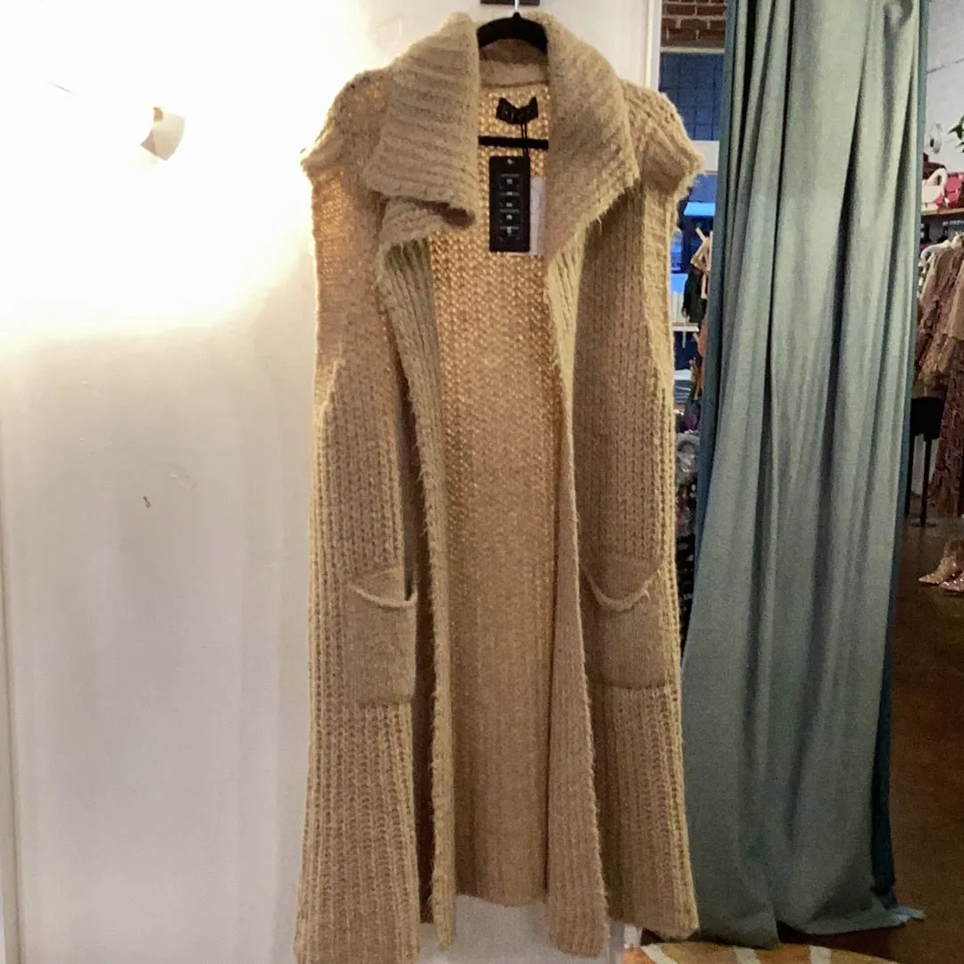 Eternelle Chunky Long Cardigan