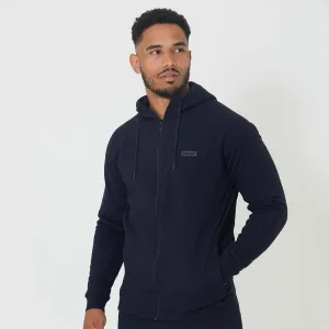 EVLST Navy Zip Up Hoodie