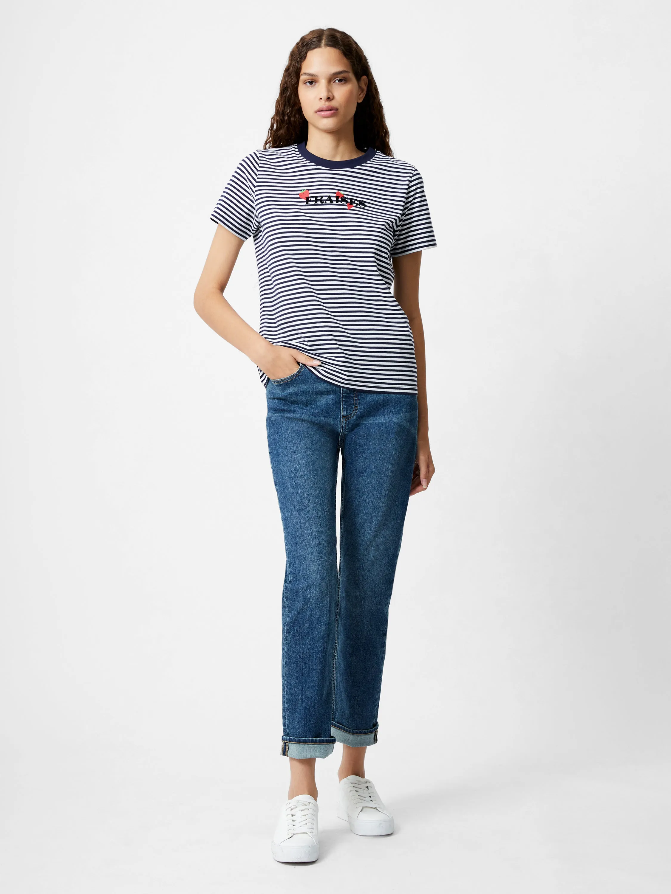 Fraises Stripe T-Shirt