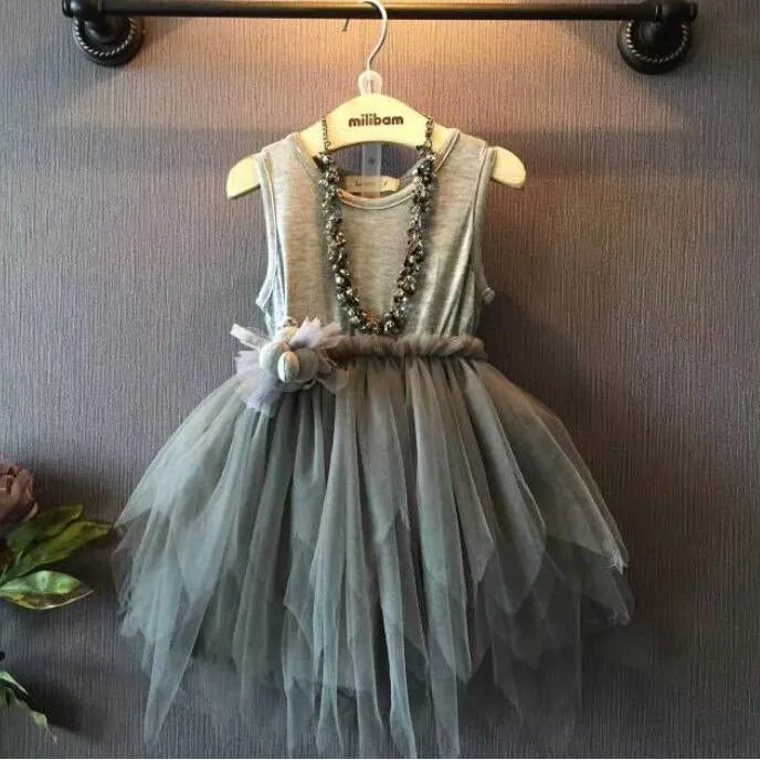 Girls Vintage Tulle Dress