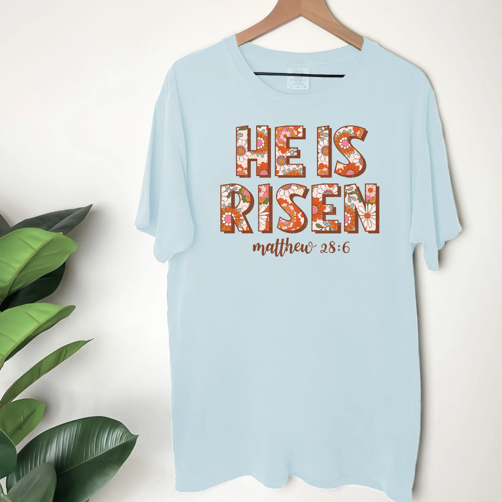 He Is Risen | Christian Easter Shirt for Women