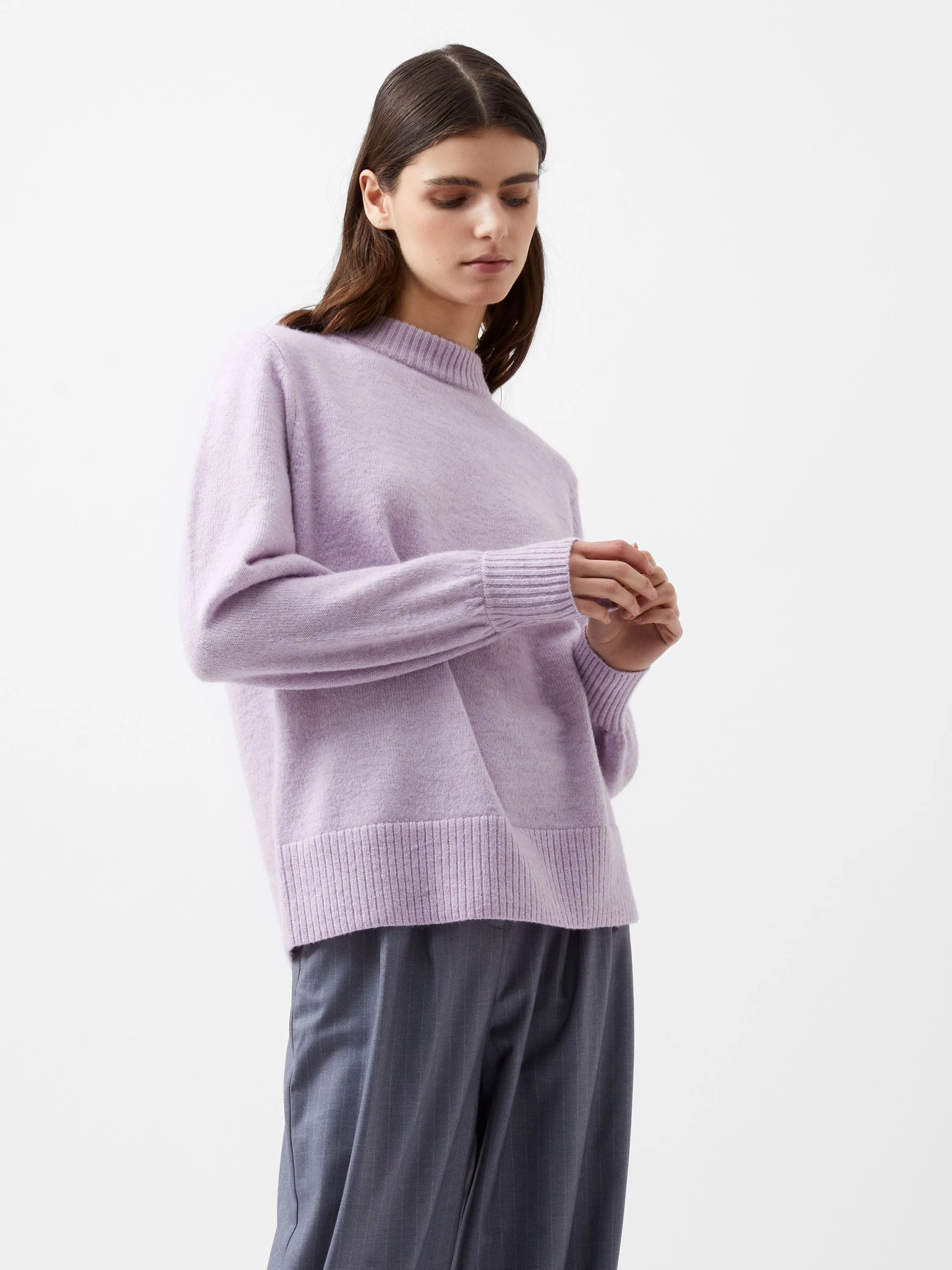 Kezia Recycled Back Eyelet Jumper