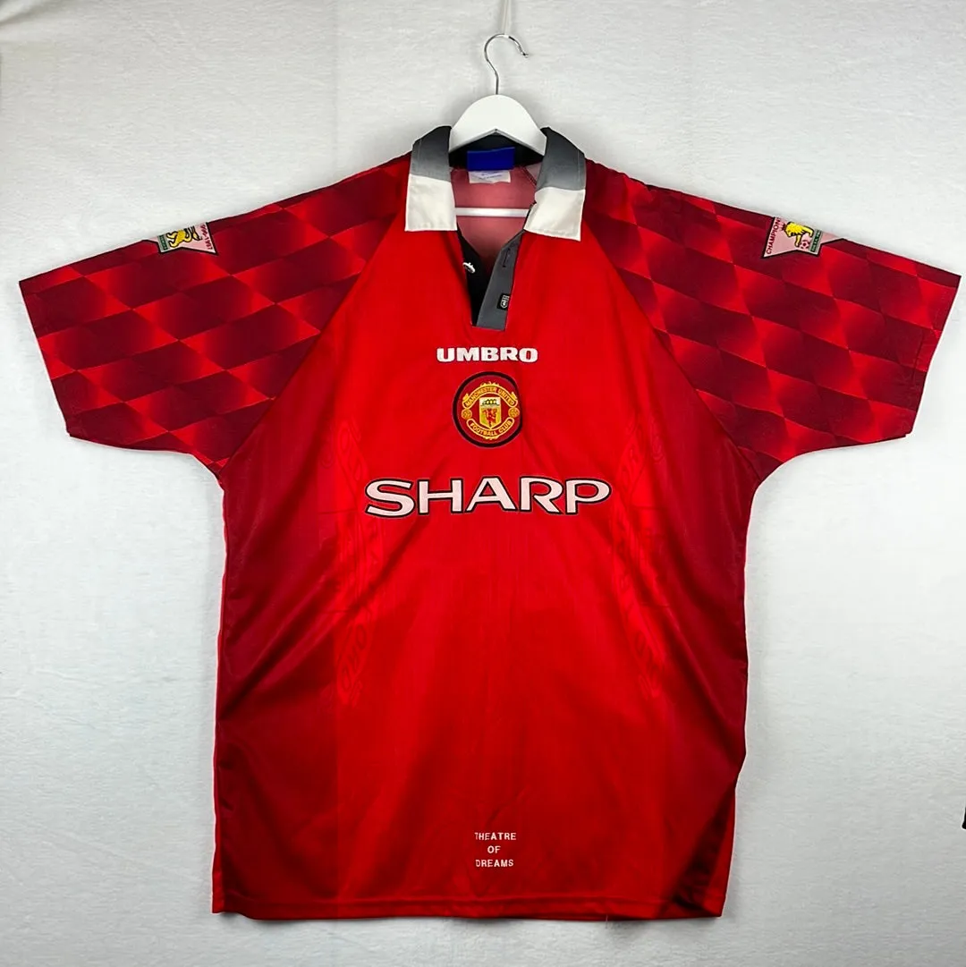 Manchester United 1997/1998 Player Issue Shirt - Poborsky 15