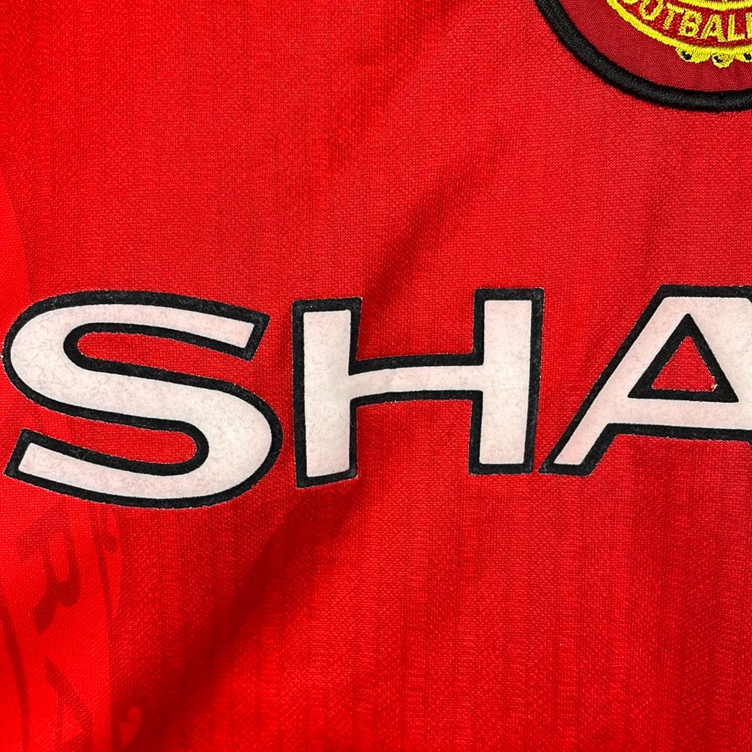 Manchester United 1997/1998 Player Issue Shirt - Poborsky 15