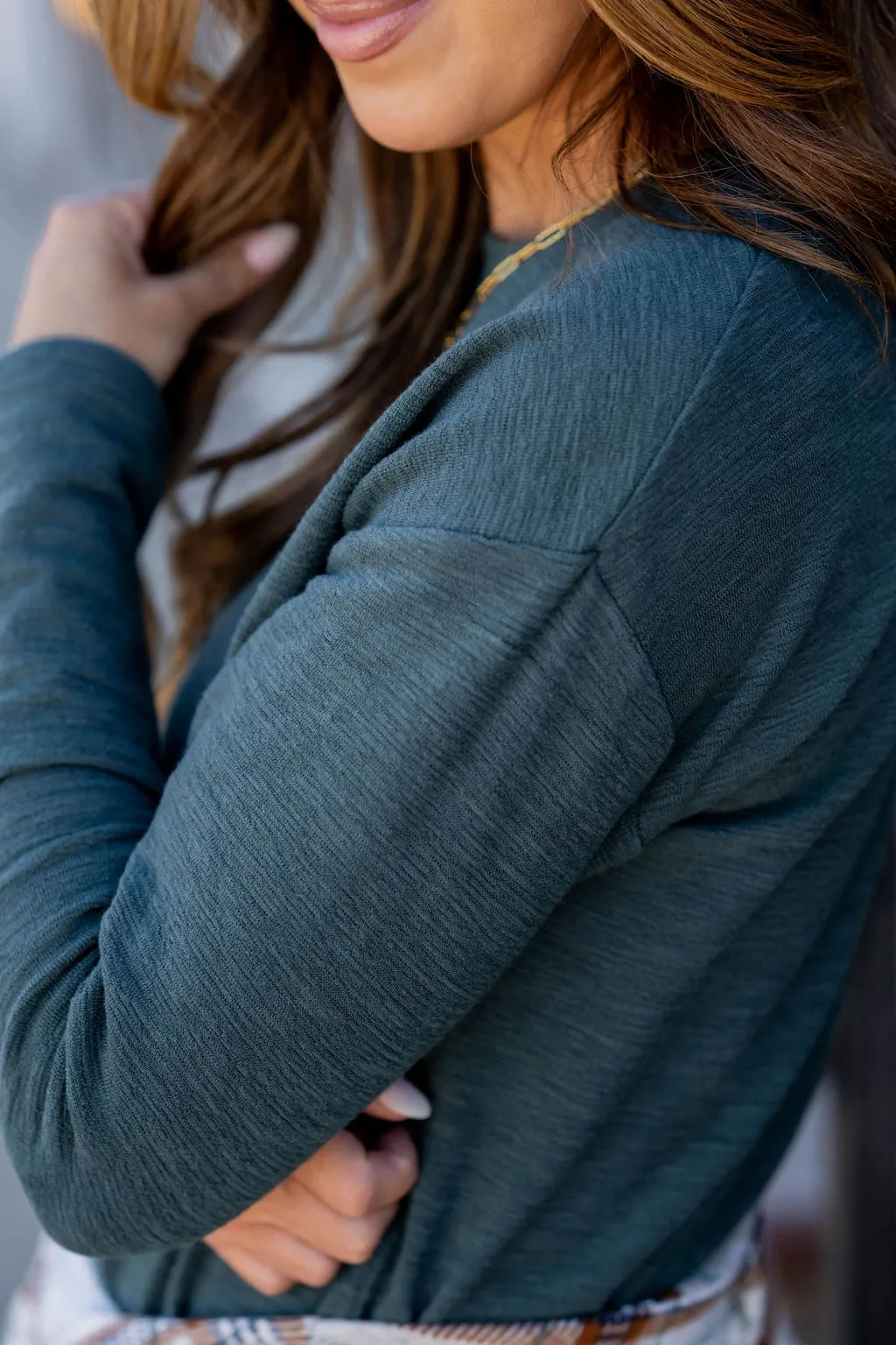 Marled Long Sleeve Tee