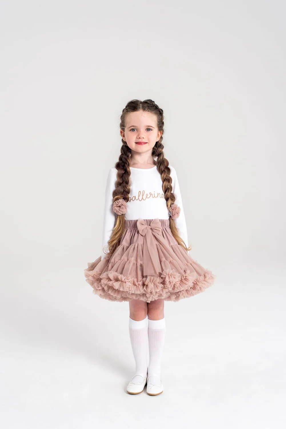 MF Girl's Tutu Skirt - Venetian Rose