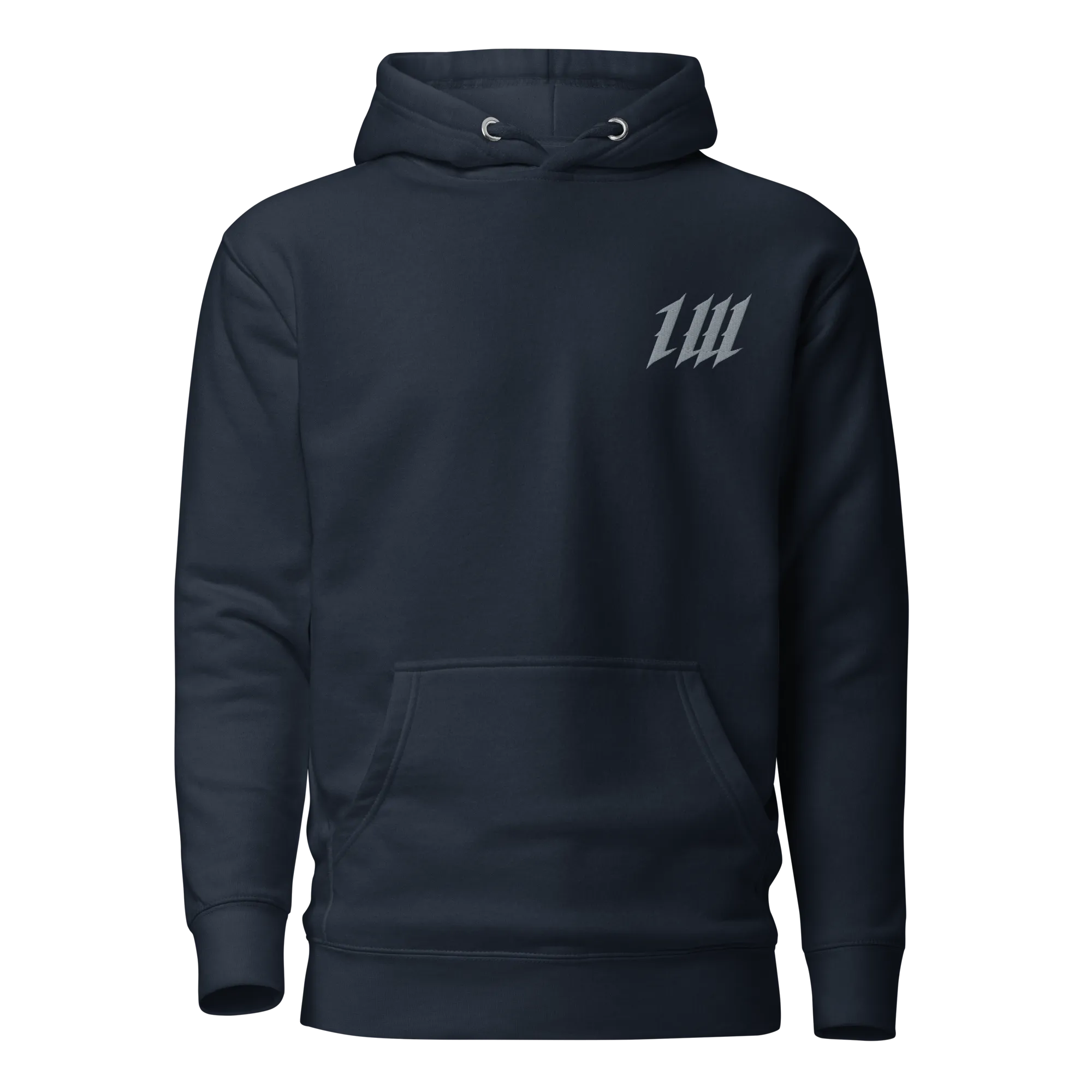 Minimal Navy Hoodie