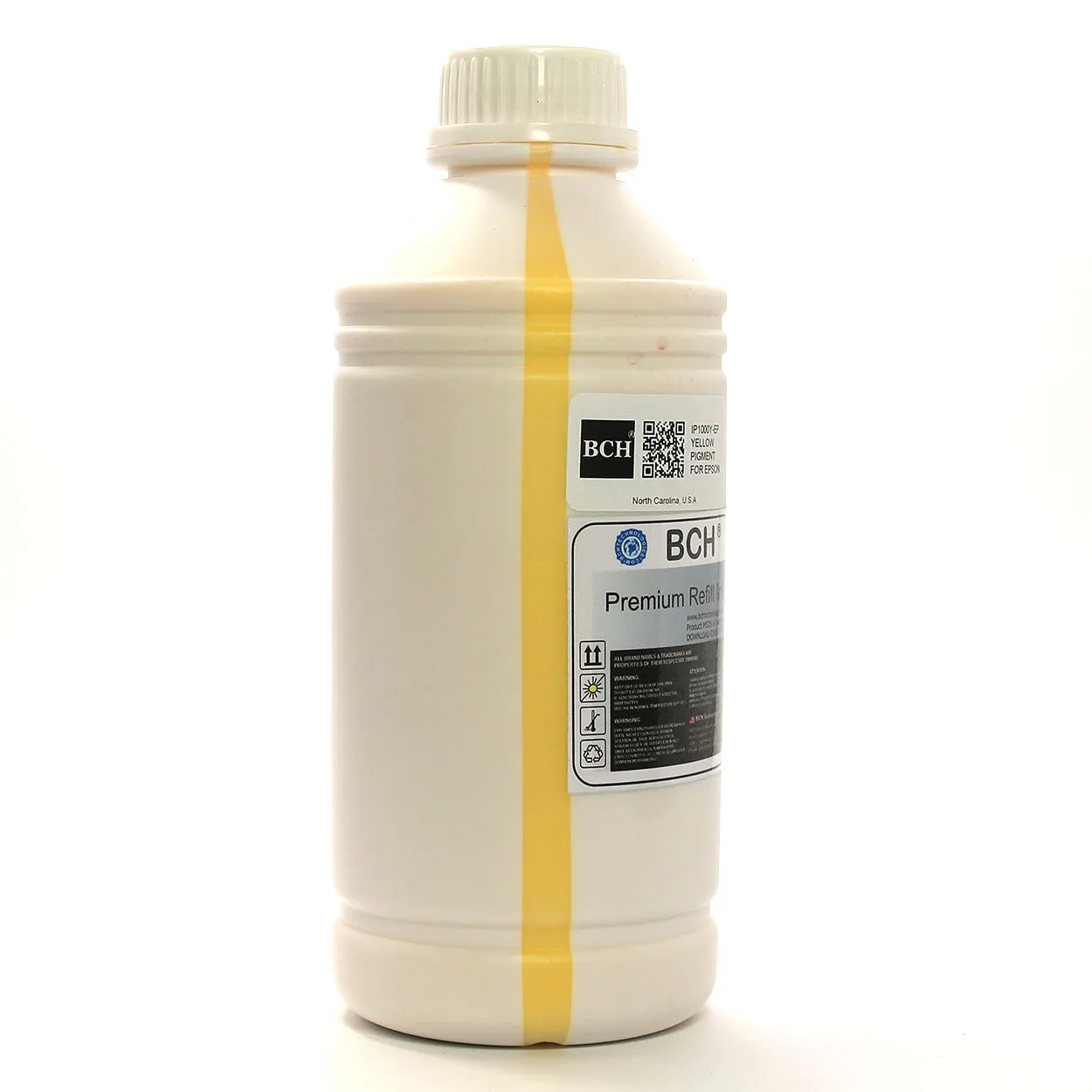 Premium 1000 ml Yellow Pigment Ink for Epson (IP1000Y-AE)