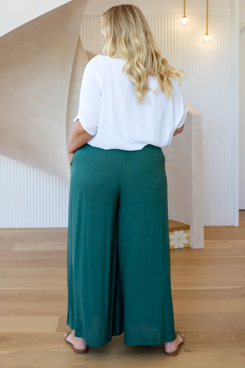 Skye Pants Dark Emerald