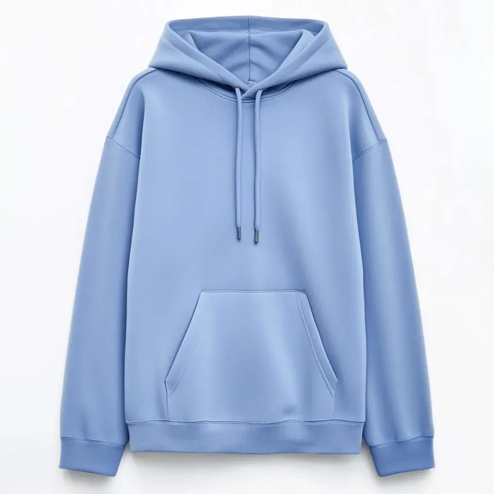 Solid Plus Size Hoodie