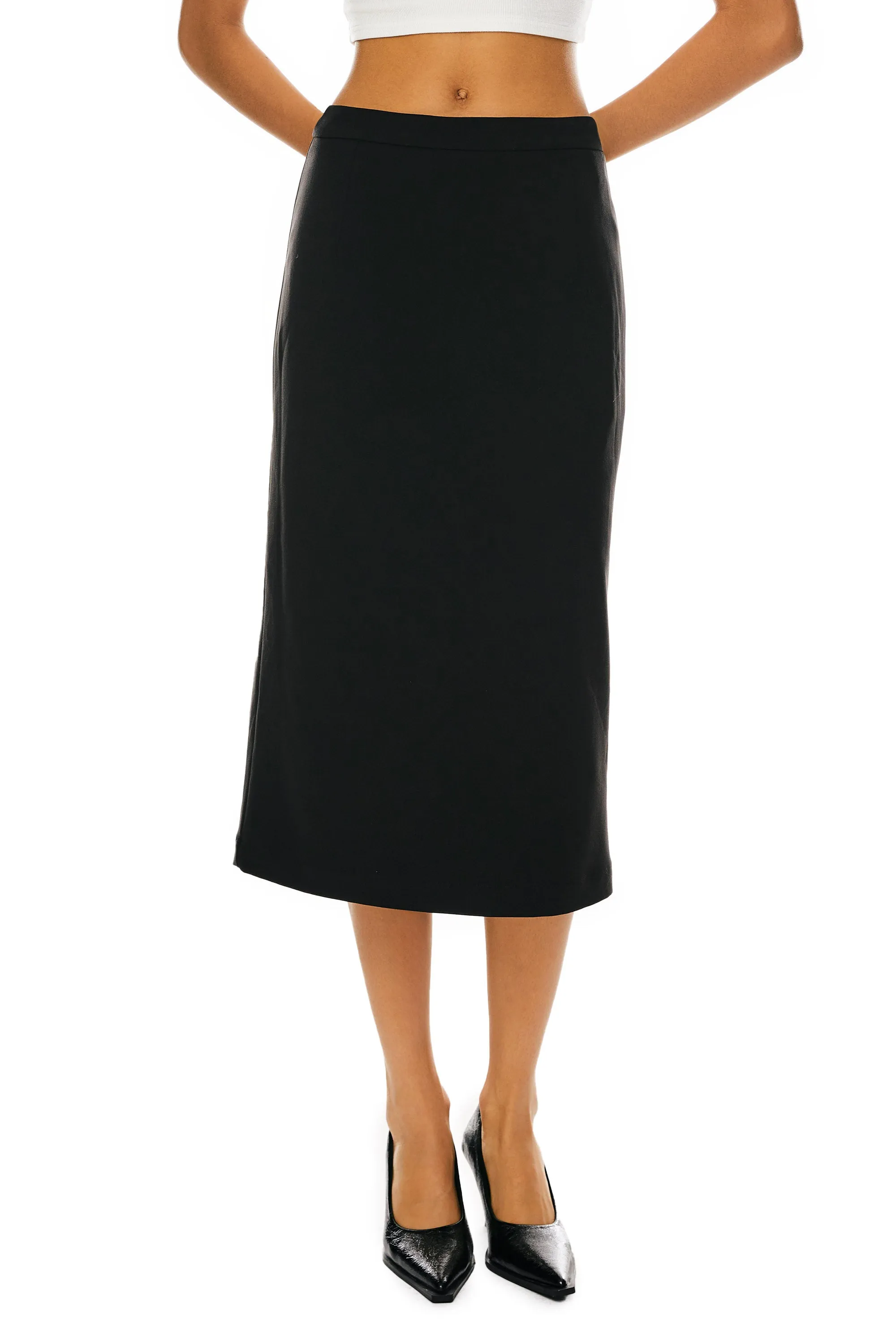 Split Midi Pencil Skirts