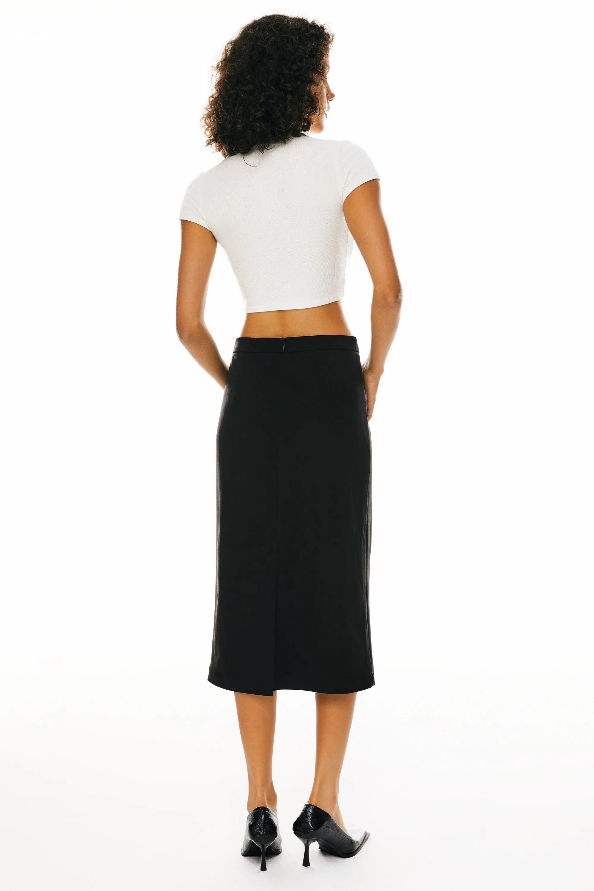 Split Midi Pencil Skirts