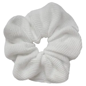 Sweater Scrunchie in White