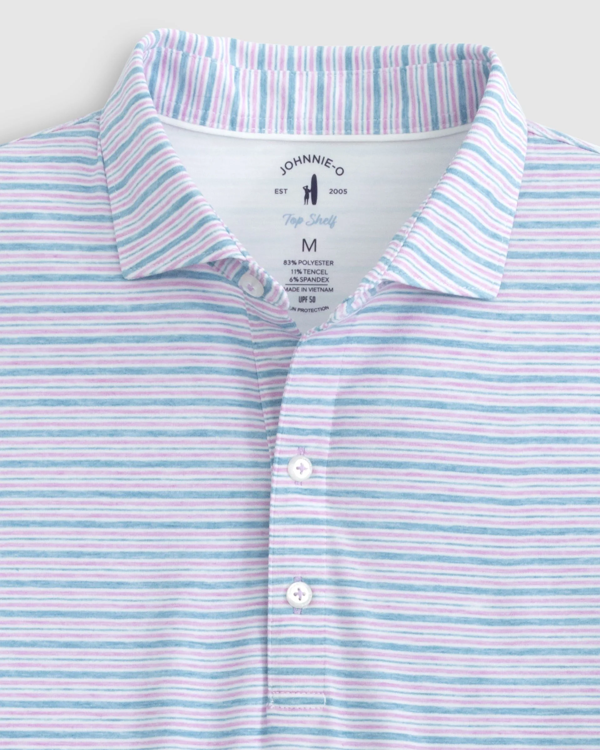 Top Shelf Performance Polo - Declan Stripe