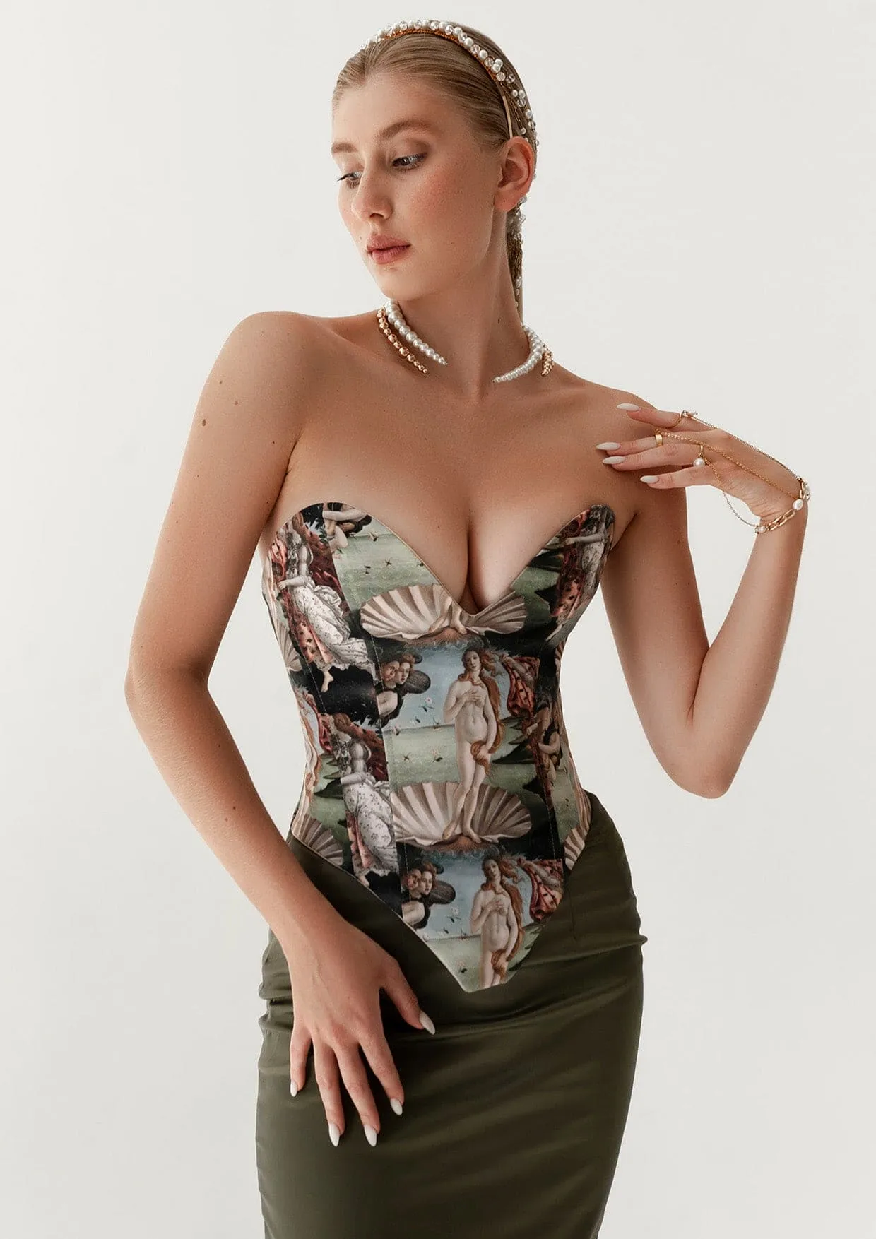 Venus Heart Shape Corset Top