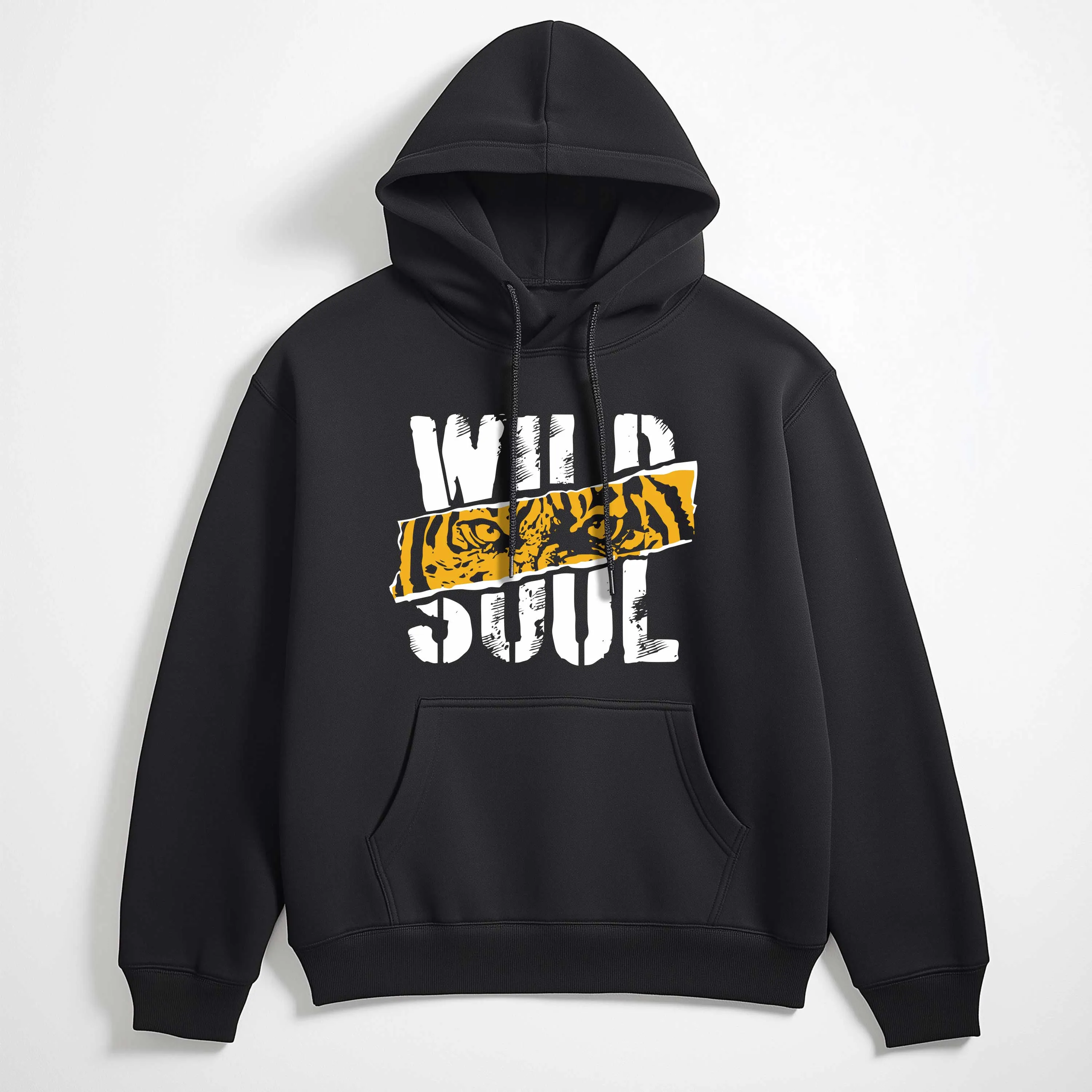 Wild Tiger Plus Size Hoodie