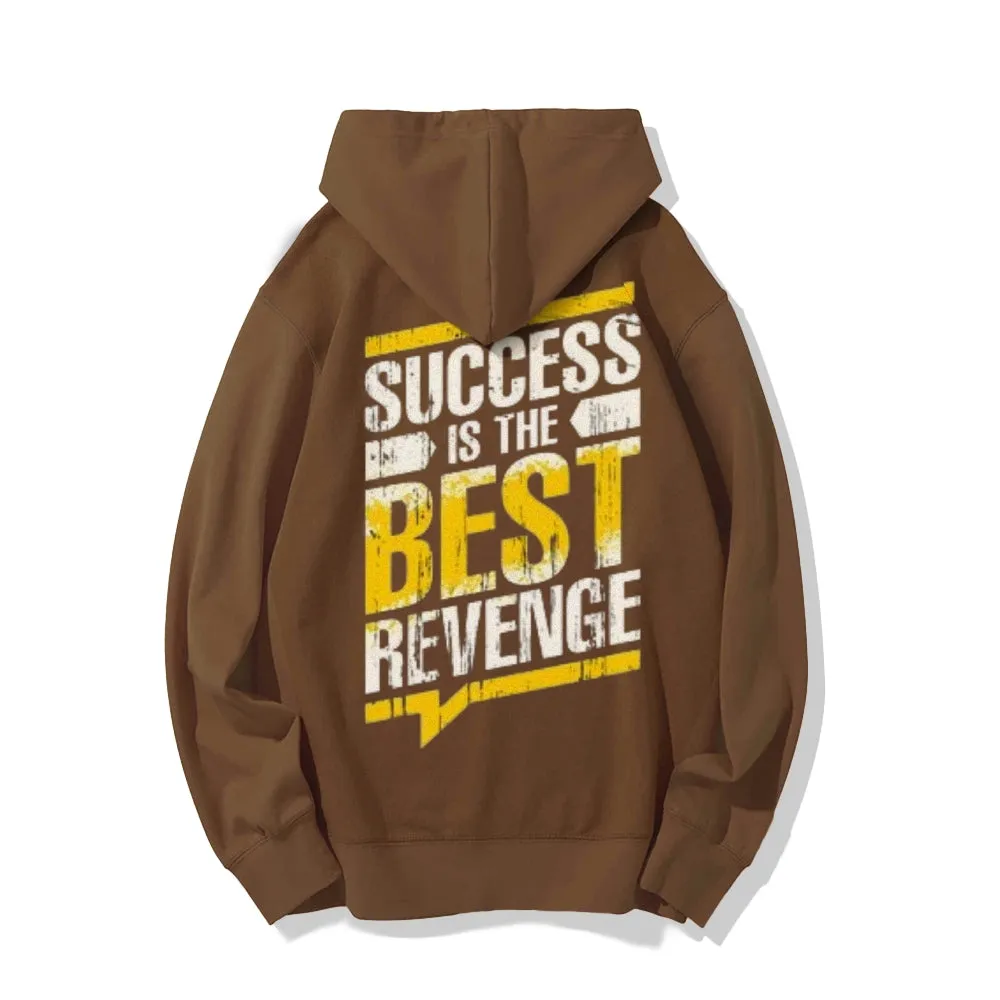 Women SUCCESS IS THE BEST REVENGE Graphic Hoodies